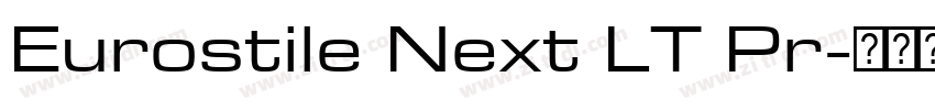 Eurostile Next LT Pr字体转换